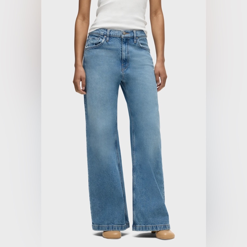Hudson Jodie Loose Fit Wide Leg Jean NWT - Womens 24/0 XS - Denim pants